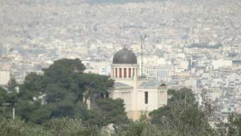 Small observatory Athens greece