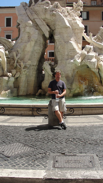 Ken Curtis' summer 2011 holiday, Rome, italy