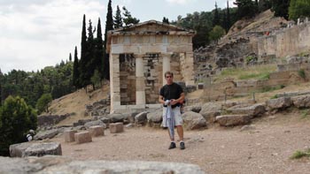 Ken Curtis' Summer trip, Delphi Greece