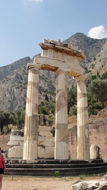 Ken Curtis' Summer trip, Delphi Greece