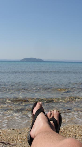 ken curtis' summer 2011 vacation, Neos Marmabas, Greece